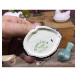Vintage Group Collectable - Glass - Ceramic - Figures - Hen on Nest - Candy Jars