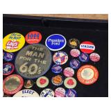 Group Vintage Political - Advertiser - Statement Pinbacks/Buttons