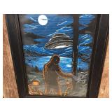 UFO - Bigfoot Framed Picture 24" x 30"