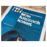 ROMAN POLANSKI - WENN KATELBACH KOMMT - 1966 Movie Poster on Canvas