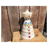 Vintage FIRE KING - TULIP 4 Pc Nesting Bowl Set with Grease Jar/Lid