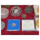 Vintage Bus Token - Silver Round - US Military - Toe Tag - Return to Space - AA Tokens