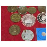 Vintage Bus Token - Silver Round - US Military - Toe Tag - Return to Space - AA Tokens