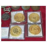 Vintage Bus Token - Silver Round - US Military - Toe Tag - Return to Space - AA Tokens