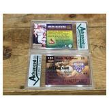 (2) MARK McGWIRE - MLB Graded Cards