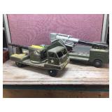 (2) Vintage LUMAR + NYLINT - Electronic Toy Cannons