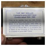 Interesting IKE - 1986 Freedom Coin - 17th Century U.S. Coin?