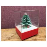 Vintage Christmas - Ornaments - Music Box - Atlantic Pottery Ivy Sleigh