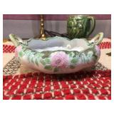 Vintage NIPPON Bowl - Green PItcher - Lamps - Runner/Throw