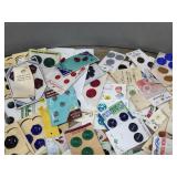 Group Vintage Buttons - Mostly on Original Cards - 100