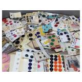 Group Vintage Buttons - Mostly on Original Cards - 100