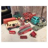 Group Vintage Metal Toys - ERTL - Structo - Hubley - Other