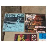 (10) Rock/Punk Vinyl LP 45 Records - Local Interest?