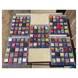 (5) Nifty Vintage 1939 Whitman Publishing - Matchbook Collector Boards w/Books