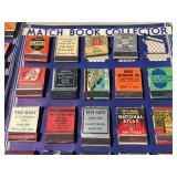 (5) Nifty Vintage 1939 Whitman Publishing - Matchbook Collector Boards w/Books