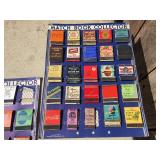 (5) Nifty Vintage 1939 Whitman Publishing - Matchbook Collector Boards w/Books