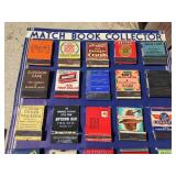 (5) Nifty Vintage 1939 Whitman Publishing - Matchbook Collector Boards w/Books