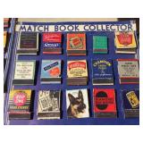 (5) Nifty Vintage 1939 Whitman Publishing - Matchbook Collector Boards w/Books