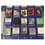 (5) Nifty Vintage 1939 Whitman Publishing - Matchbook Collector Boards w/Books
