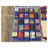 (5) Nifty Vintage 1939 Whitman Publishing - Matchbook Collector Boards w/Books