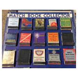 (5) Nifty Vintage 1939 Whitman Publishing - Matchbook Collector Boards w/Books