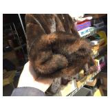 Attractive Womens GALLERY Brand Modern Faux Hooded Fur Coat - XS