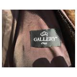 Attractive Womens GALLERY Brand Modern Faux Hooded Fur Coat - XS