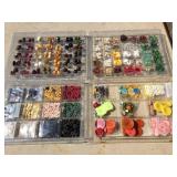 4 Collector Trays - Vintage Buttons