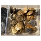 Fabulous Group Old U.S. MIlitary Buttons 18th - 19th Centuries
