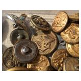Fabulous Group Old U.S. MIlitary Buttons 18th - 19th Centuries