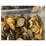 Fabulous Group Old U.S. MIlitary Buttons 18th - 19th Centuries