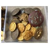 Fabulous Group Old U.S. MIlitary Buttons 18th - 19th Centuries