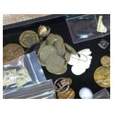 Interesting Vintage Pins/Buttons - Skelly Captain Midnight