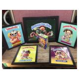 Garbage Pail Kids - Framed Pictures - Book Set