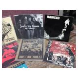 (11) Rock/Punk Vinyl LP 45 Records - Local Interest?
