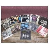 (11) Rock/Punk Vinyl LP 45 Records - Local Interest?