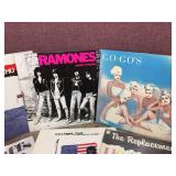 (10) Rock/Punk Vinyl LP 78 Records