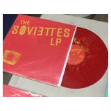 THE SOVIETTES - Color Vinyl LP 78 Records