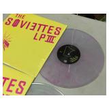 THE SOVIETTES - Color Vinyl LP 78 Records