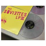 THE SOVIETTES - Color Vinyl LP 78 Records