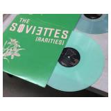 THE SOVIETTES - Color Vinyl LP 78 Records