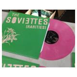 THE SOVIETTES - Color Vinyl LP 78 Records