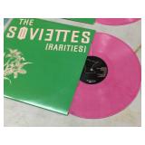 THE SOVIETTES - Color Vinyl LP 78 Records