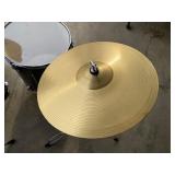 Ludwig Back Beat Complete-ish Drum Set - Metallic Silver Sparkle