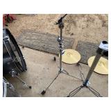 Ludwig Back Beat Complete-ish Drum Set - Metallic Silver Sparkle