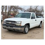 2004 CHEVROLET SILVERADO 1500 WORK TRUCK *Prior Government Owned* (NO RESERVE)