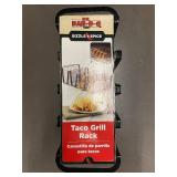 Mr. Bar-B-Q Sizzle & Spice Taco Grill Rack