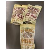 MR. BAR-B-Q Old Barrel Whiskey Barbecue Smoking Chips (Lot of 3)