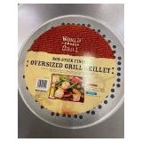 World Grill Oversized Grill Skillet Non-Stick Finish