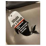 Whale Of A Brush - Stainless Steel Bristle Grill Cleaner With Patent Grip Handle